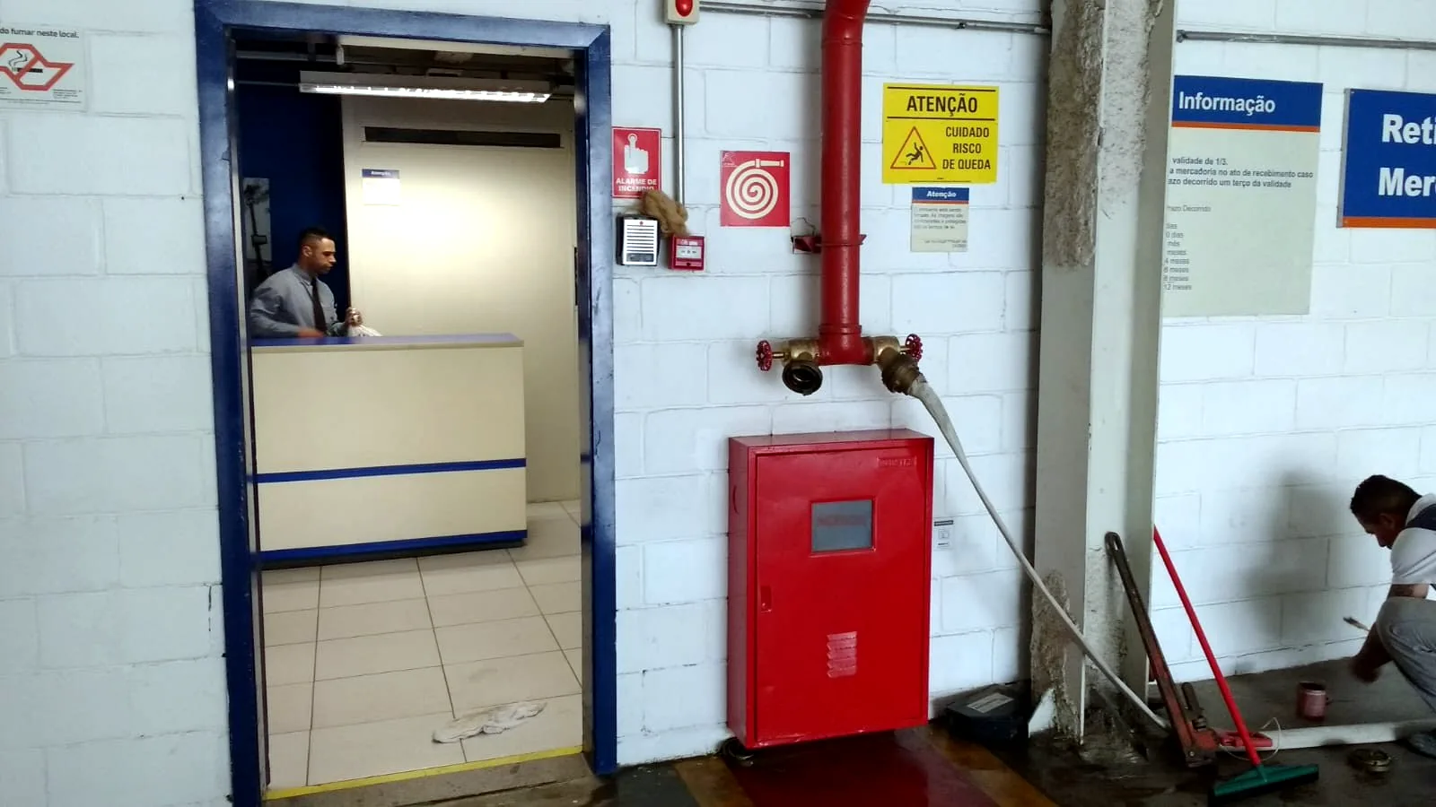 Casa de Bombas — Rede de Incêndio