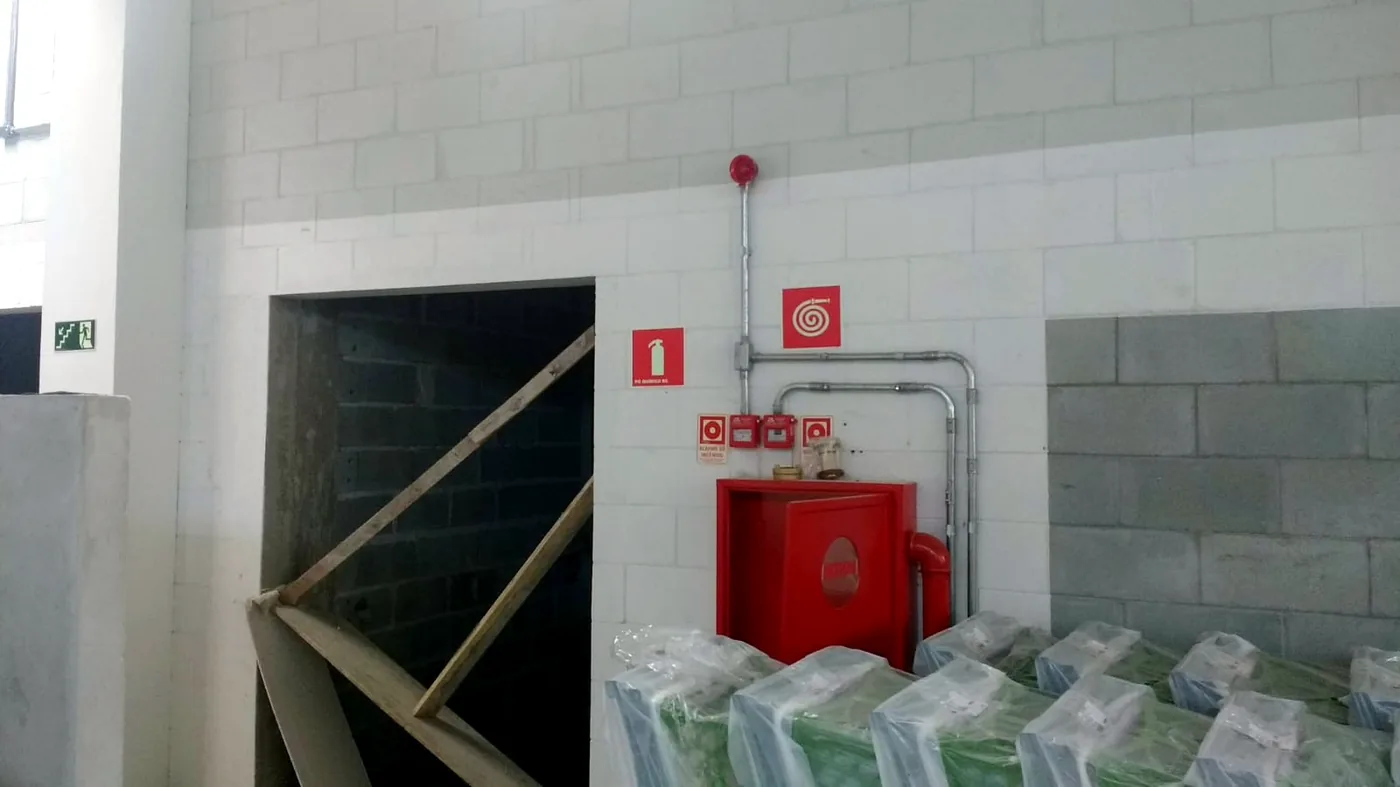Casa de Bombas — Reservatórios de Incêndio
