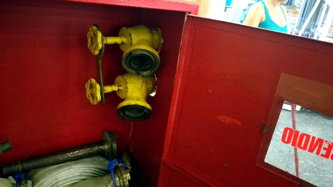 Casa de Bombas — Motobomba de Incêndio