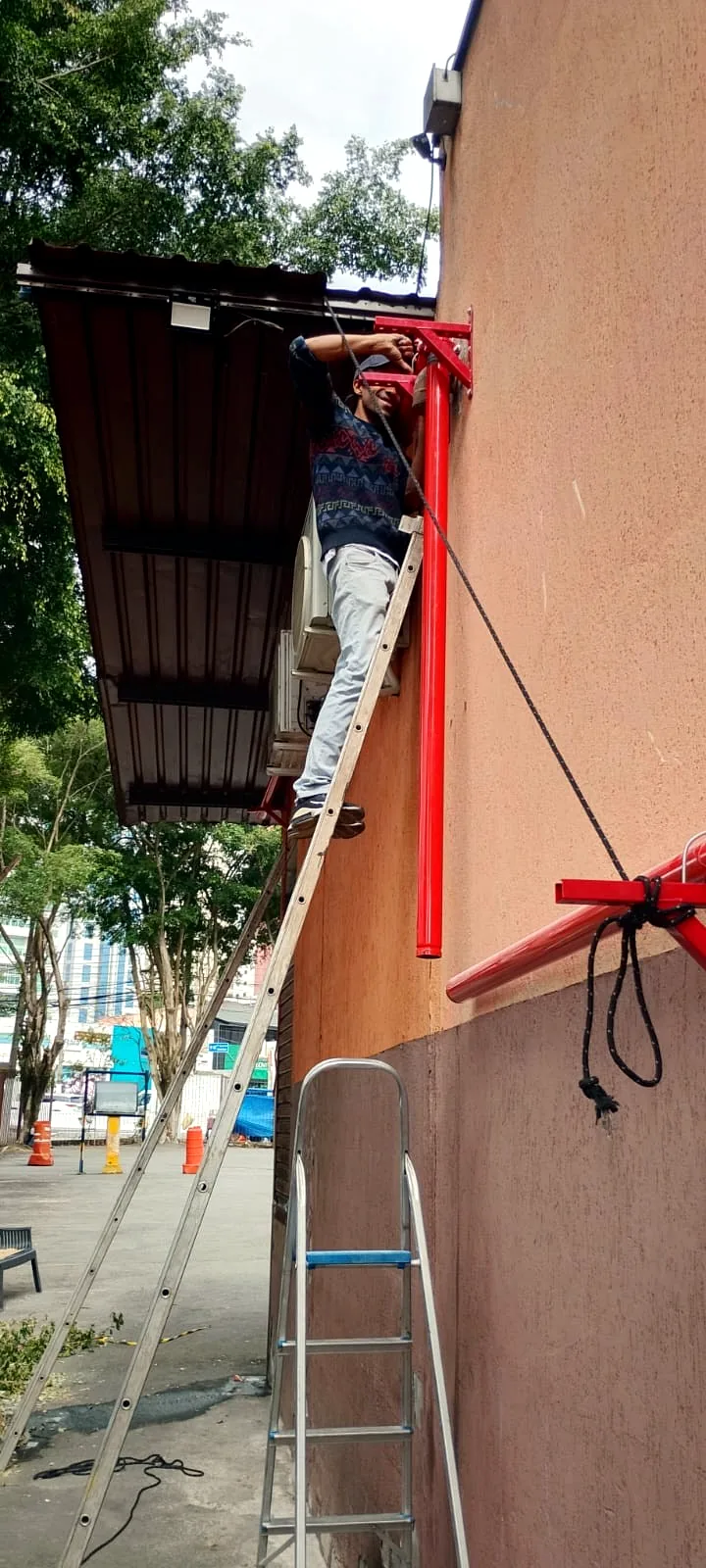 Barrilete Externo — Rede Aparente
